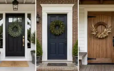 17 Wreaths for Front Door Ideas That Make a Beautiful Impression
