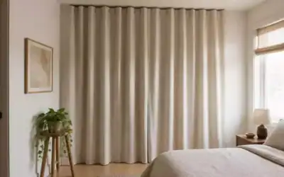 Curtains for Closet Doors That Hide Clutter Without Looking Makeshift