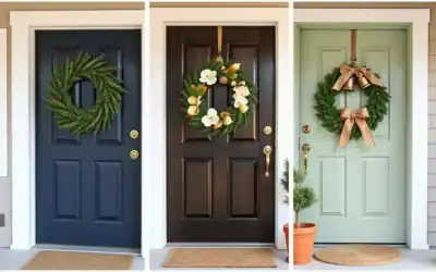 17 Christmas Wreaths for Front Door Ideas Too Pretty Not to Save