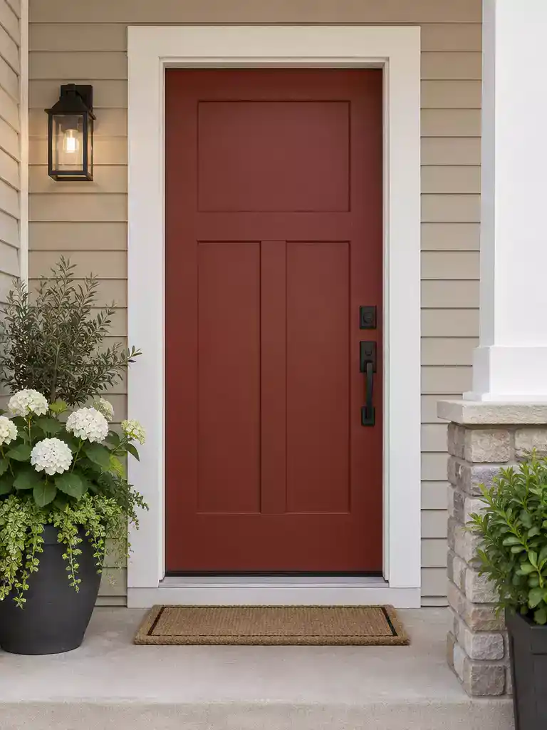 2. Brick red