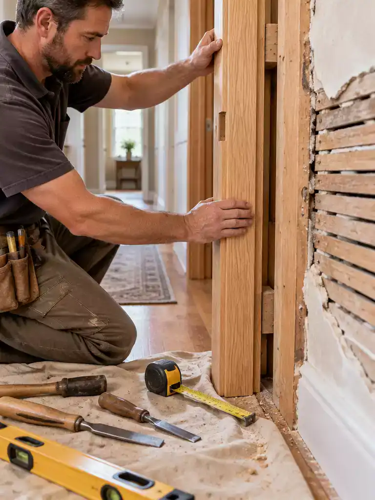 Hardwood jamb replacement