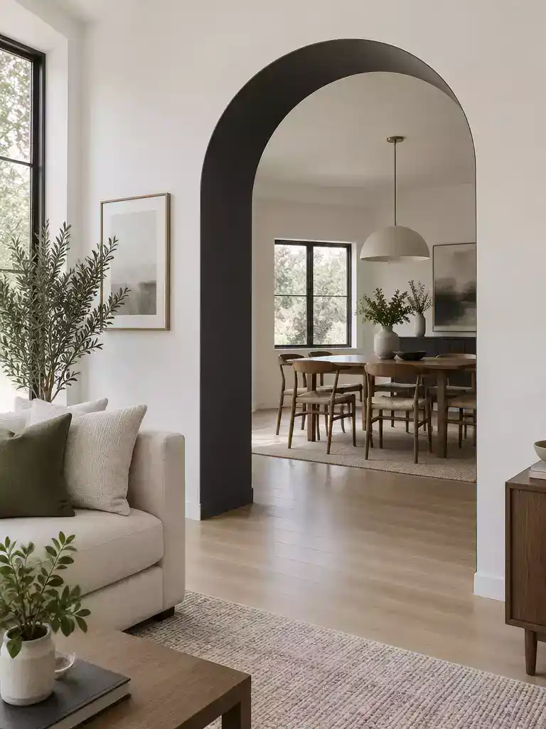 Painted Contrast Arch