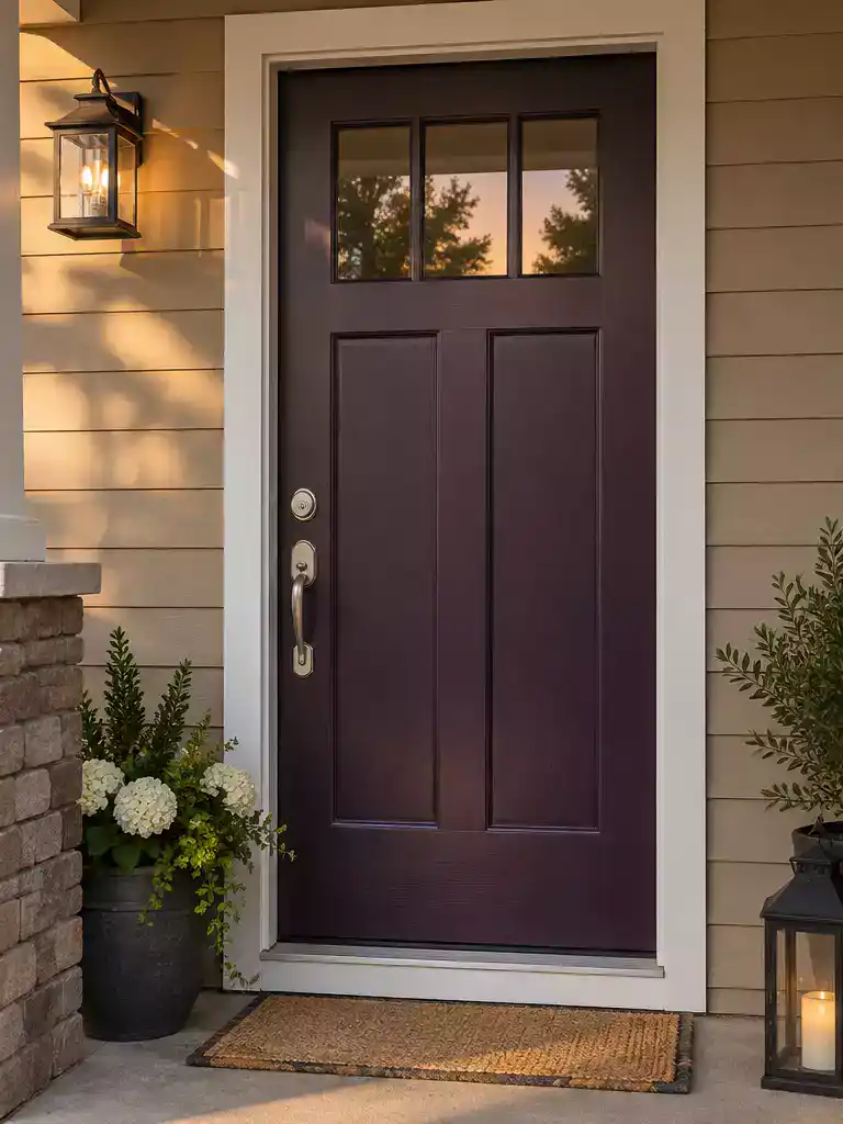 8. Deep aubergine
