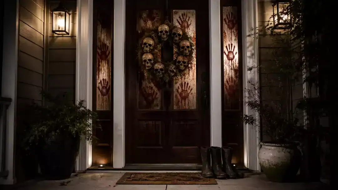 15 Scary Halloween Door Decorations for the Brave