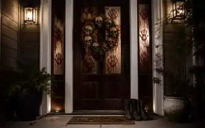 15 Scary Halloween Door Decorations for the Brave