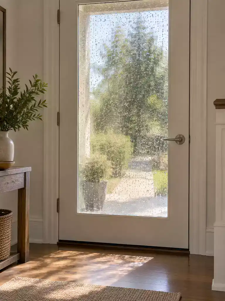 Seeded glass