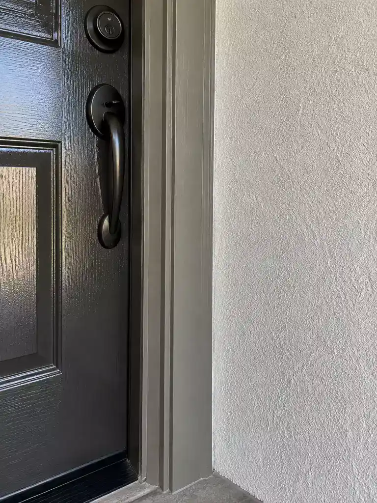Door sheen mismatch