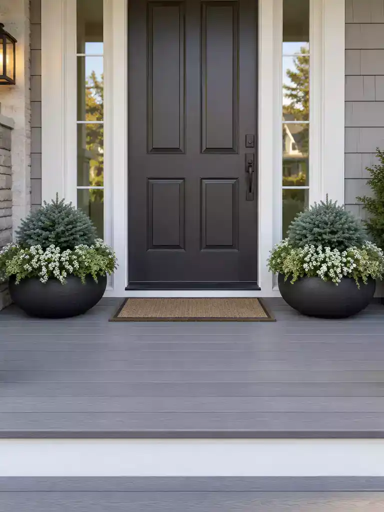 Low Mounded Planters