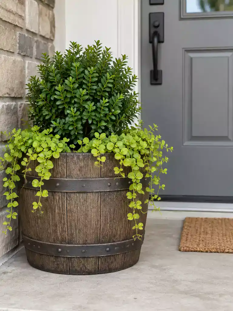 Mini Barrel Pot