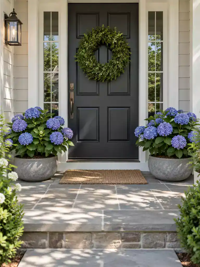Dwarf Hydrangea Tubs