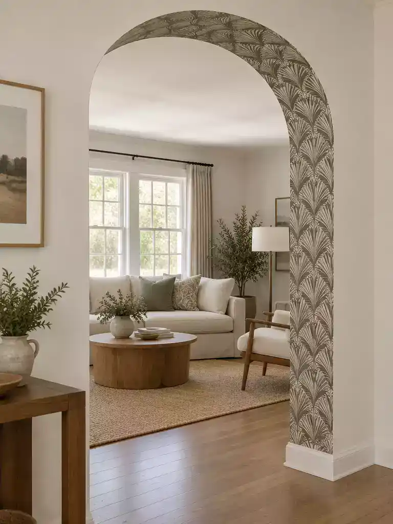 Wallpapered Reveal