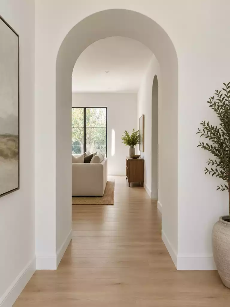 Simple Plaster Arch