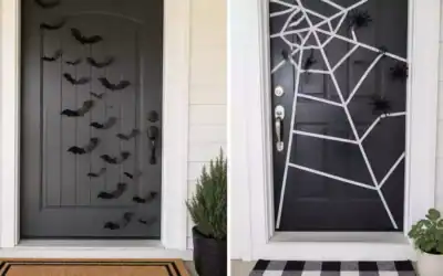 15 Easy Halloween Door Decorations for One Evening