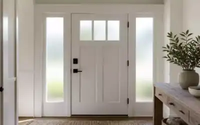 12 Front Door Privacy Options for Homes Near the Sidewalk