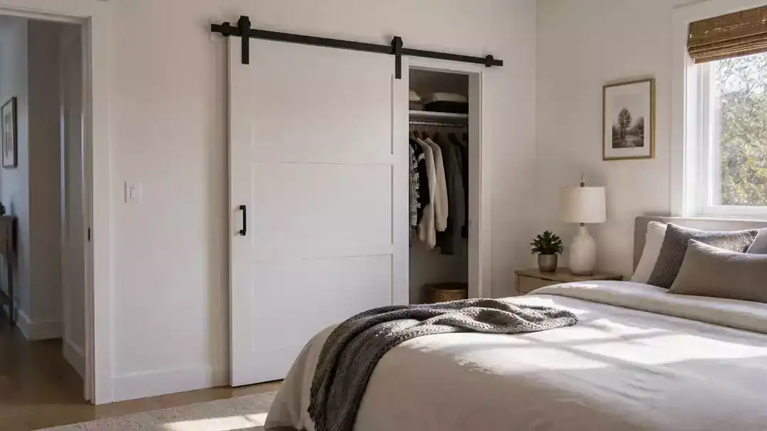 10 Closet Door Types for Beds Close to the Opening
