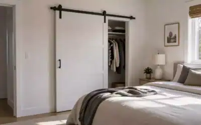 10 Closet Door Types for Beds Close to the Opening