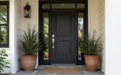When New Window Frames Change What Color Your Front Door Should Be