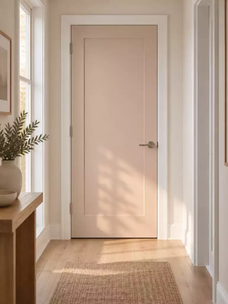 Soft blush beige