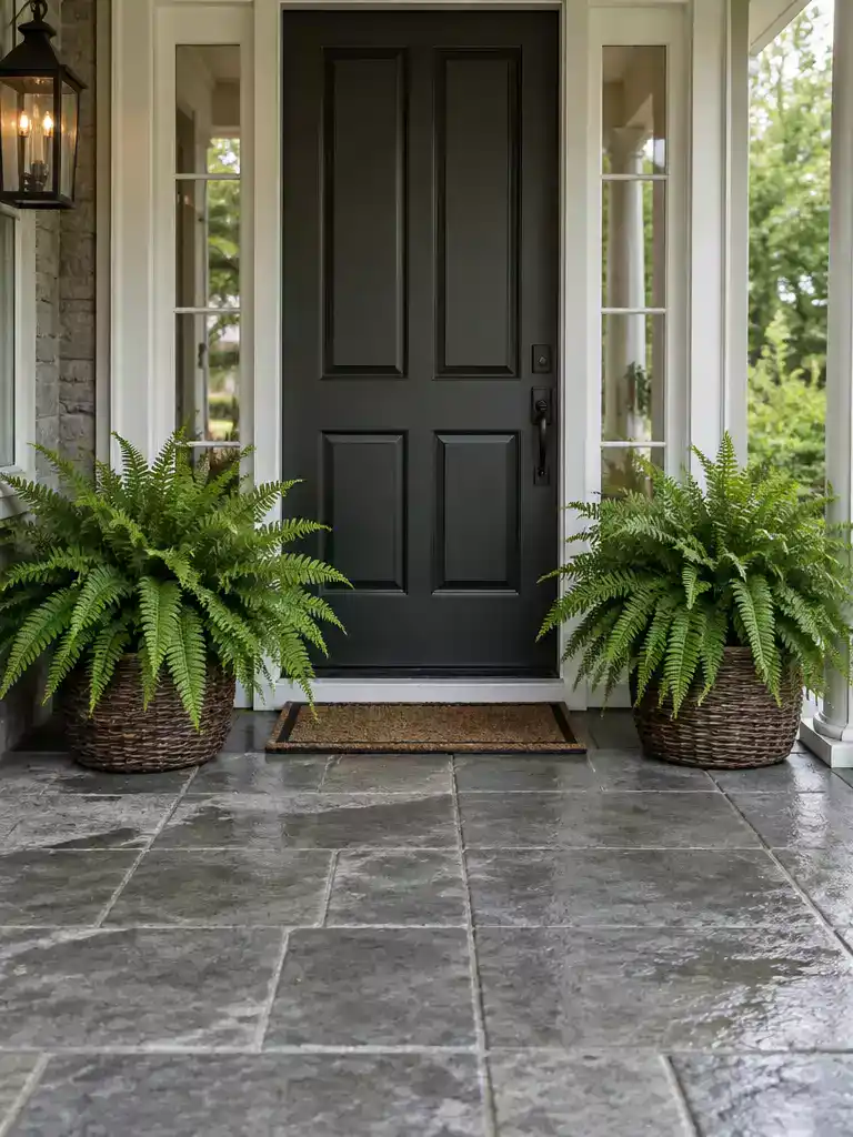 Low Fern Baskets