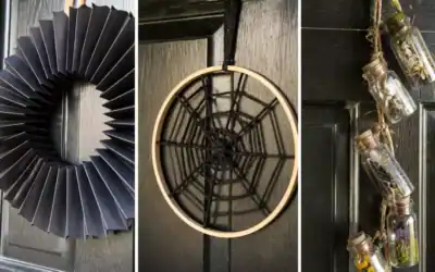 17 Creative DIY Halloween Door Decorations