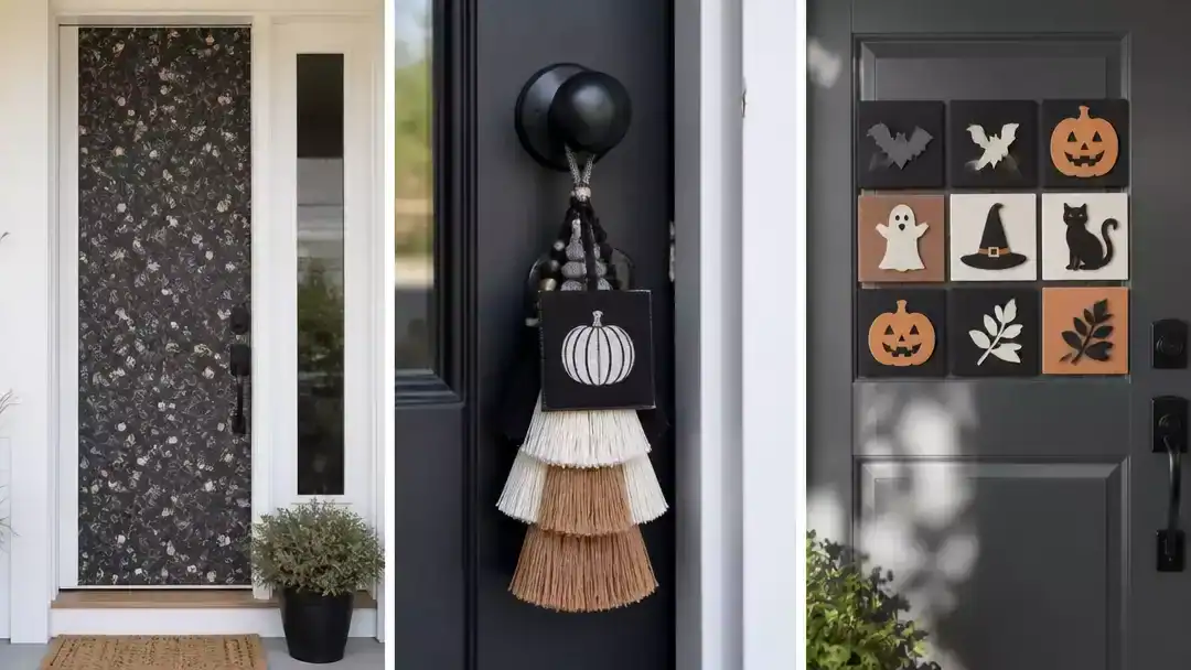 14 Halloween Door Decorations for a Rental Entry
