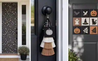 14 Halloween Door Decorations for a Rental Entry