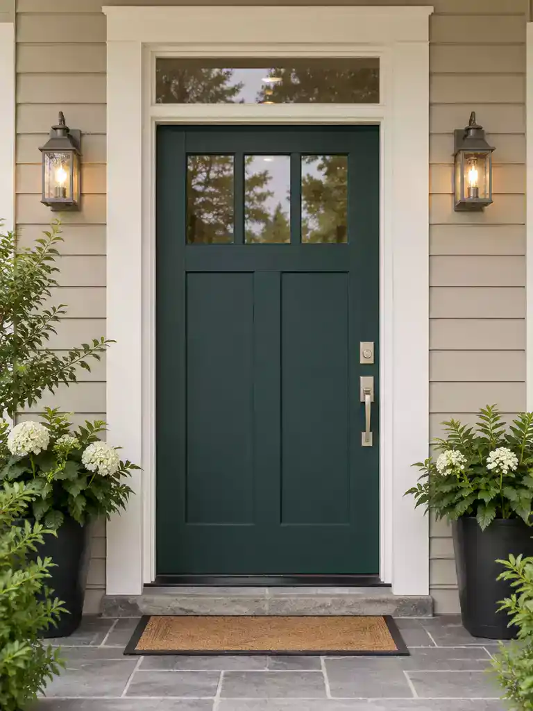 3. Deep teal green