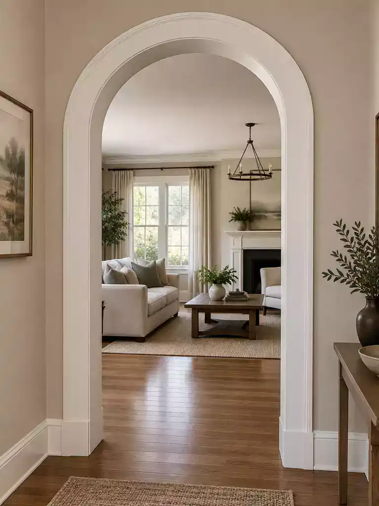 Wide Cased Arch