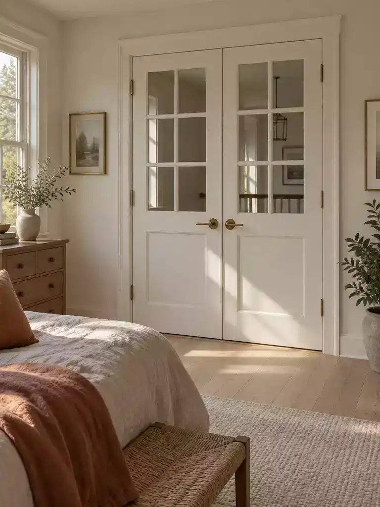 Paneled French Doors