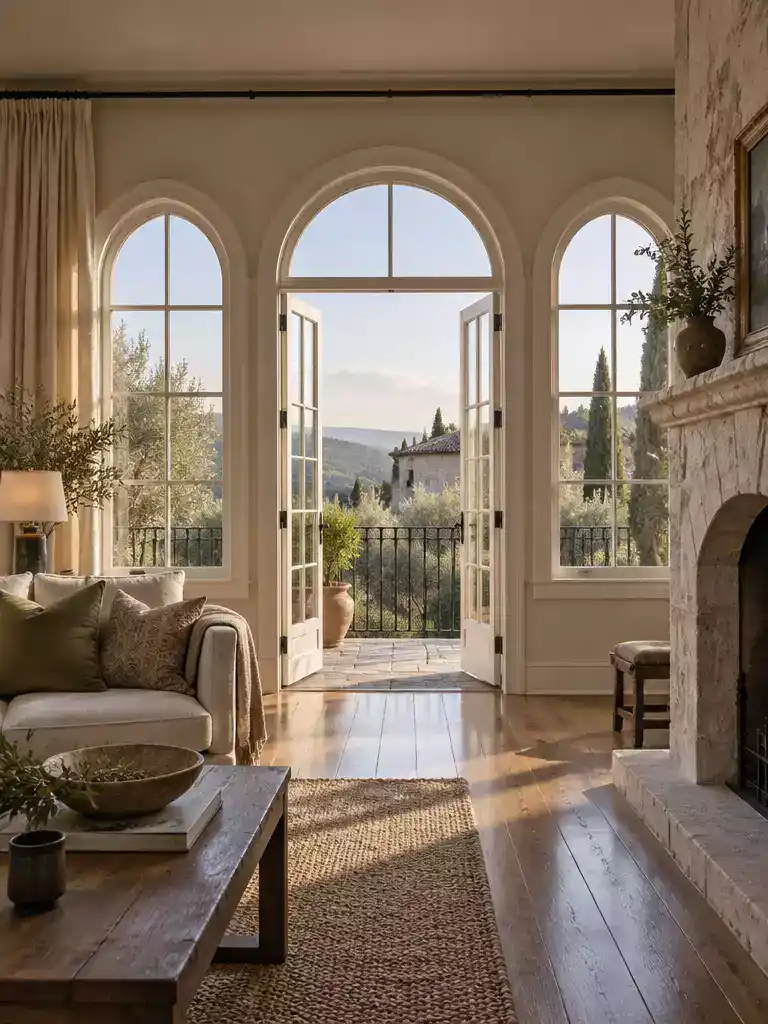 Arched Side Windows