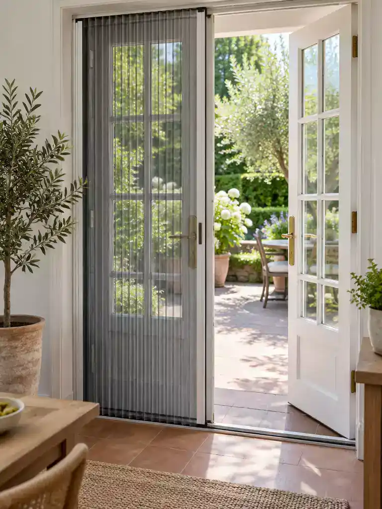 Pleated Screen Pair