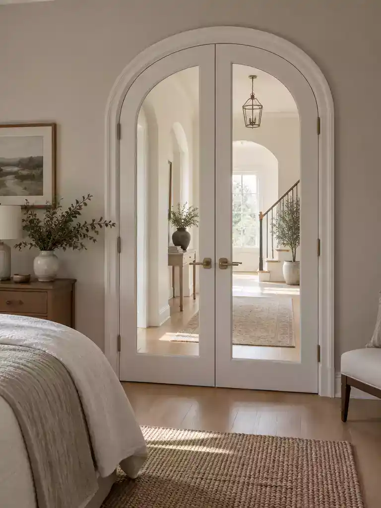 Arched French Doors