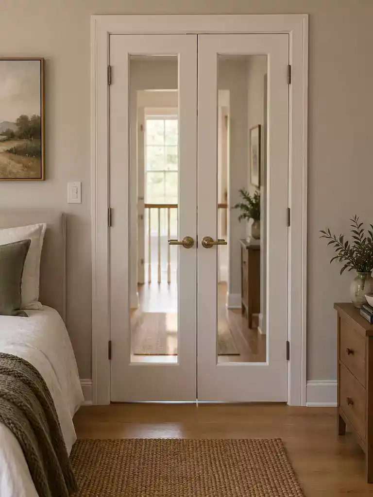 Narrow French Door Pair