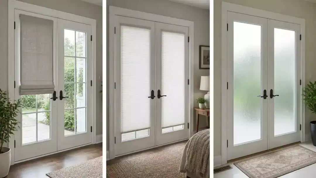 17 Window Covering Ideas for French Doors
