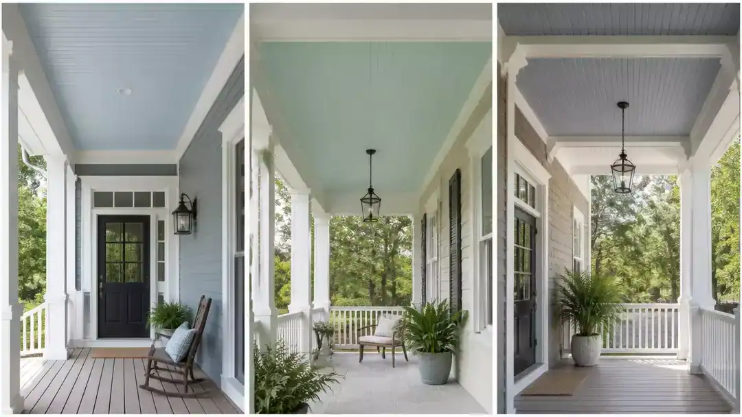 10 Light Blue Front Porch Ceiling Ideas