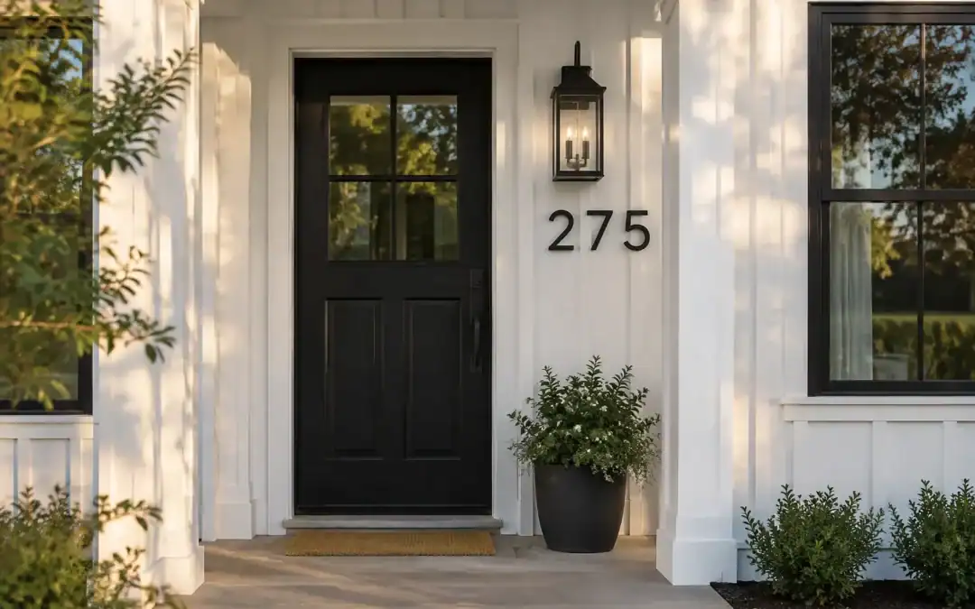 How to Choose House Numbers People Can Read From the Street