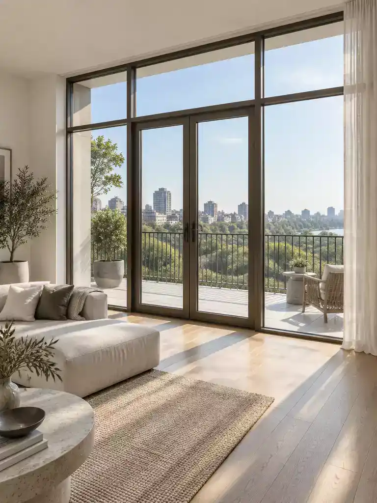 Floor-to-Ceiling Side Glass